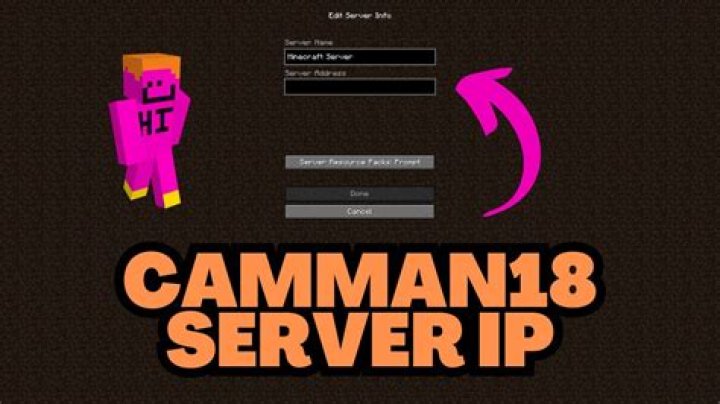 Camman18 Minecraft Server Address: Real Name Age and Instagram