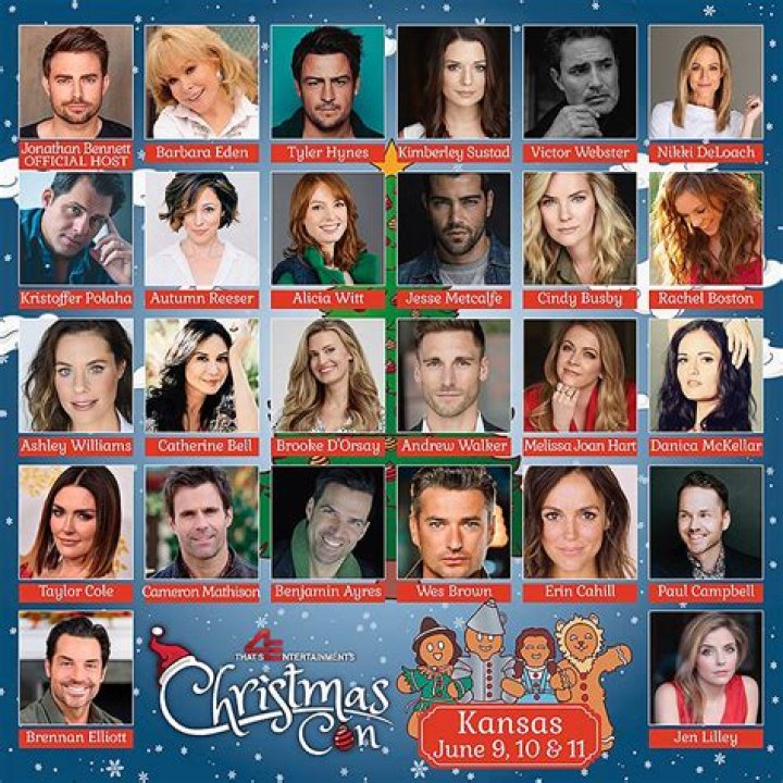 Christmas Con Is Heading to Kansas City in June! Andrew Walker, Melissa Joan Hart, Jonathan Bennett to Attend
