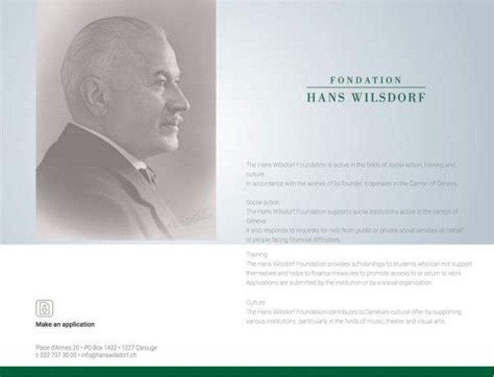 Hans Wilsdorf’s biography, net worth, fact, career, awards and life story