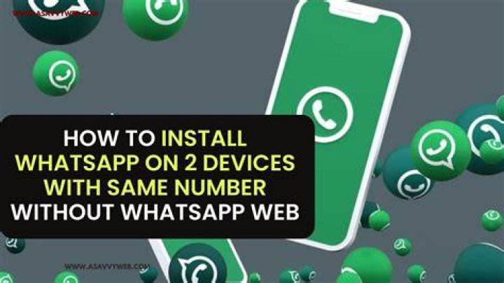 How to install whatsapp on 2 devices with same number