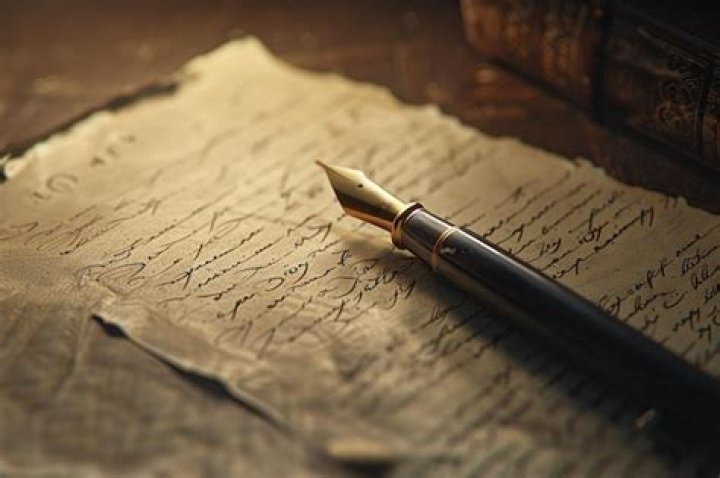 How to write on parchment paper