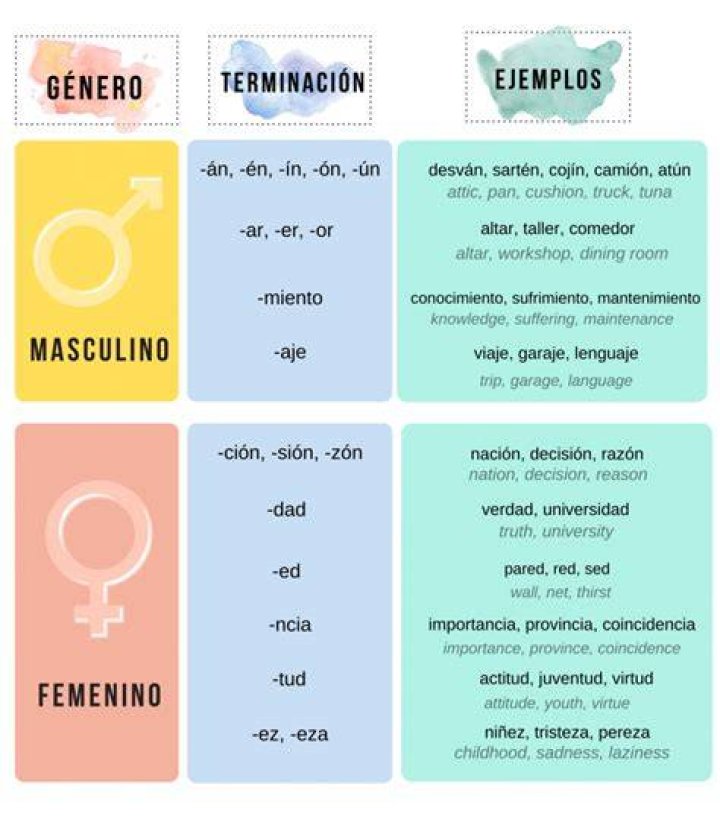 Is map feminine or masculine in spanish
