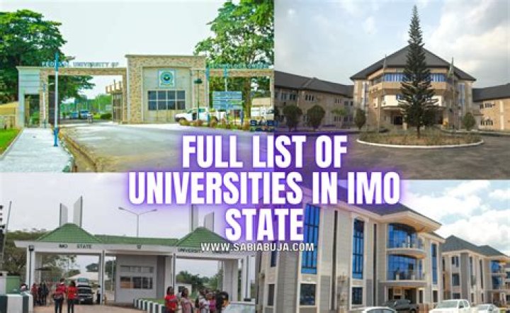 List of Universities in Imo State