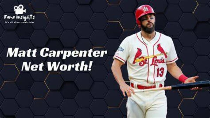 Matt Carpenter Bio, Net Worth, Age, Wife, Contract, Salary, Height