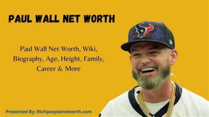 Paul Wall Net Worth: What’s His Worth? Lifestyle And Career Highlights