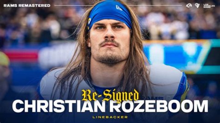 Rams: Christian Rozeboom Parents – Everything On His Age & Net Worth