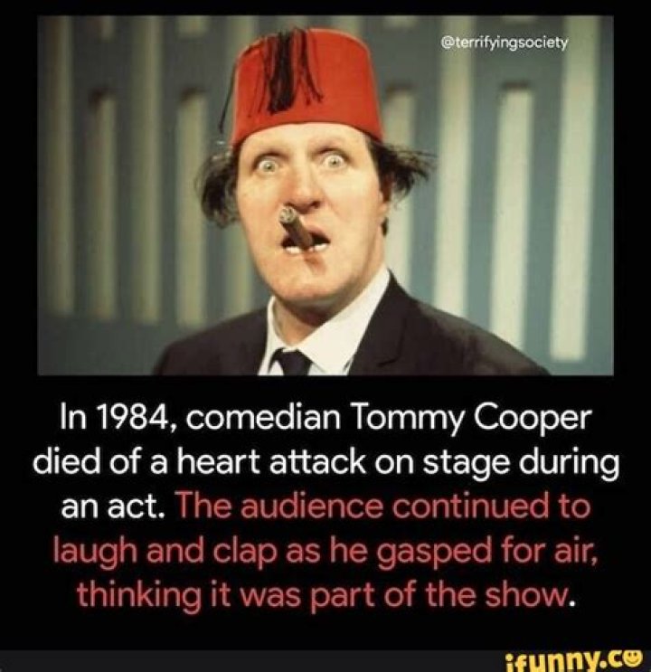 Tommy Cooper Death Video & His Last Words- Heart Attack On Stage