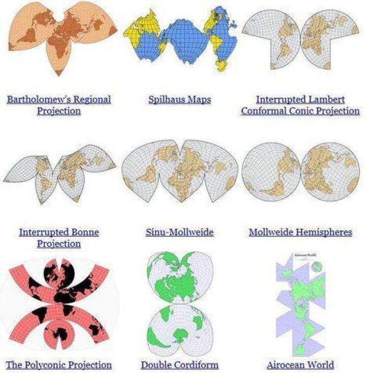Types of maps ap human geography