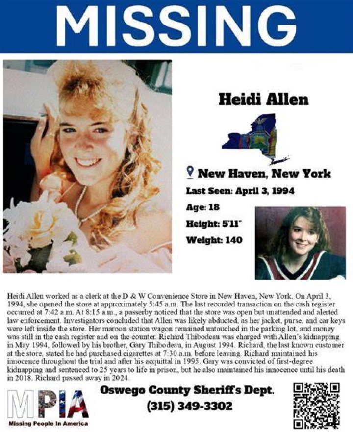 Was Heidi Allen Ever Found? Missing Case Update – Did Gary Thibodeau Kill Her?