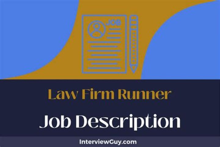 What is a runner for a law firm